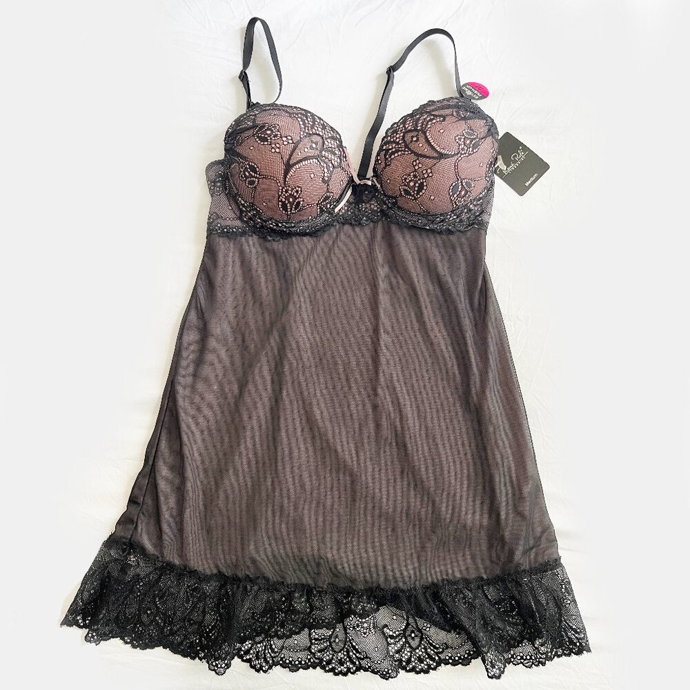 NWT Rene Rofe Babydoll Lingerie